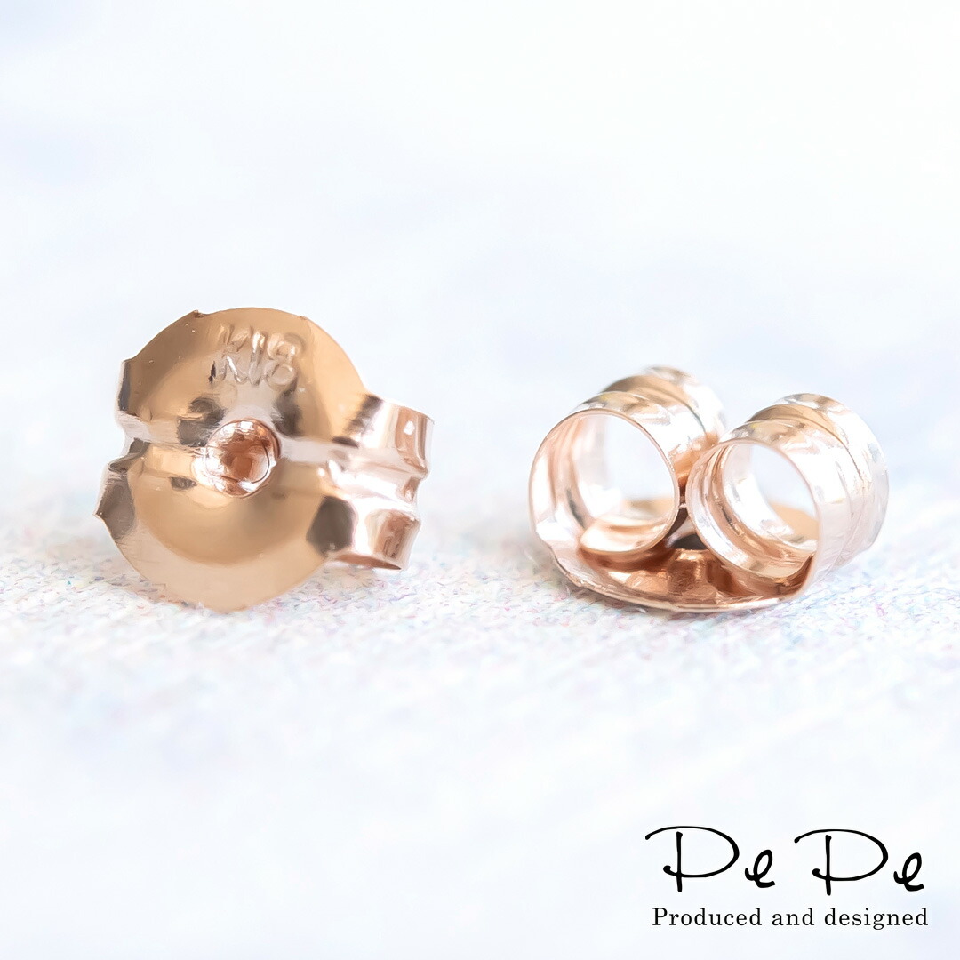 キャッチ K18ピンクゴールド