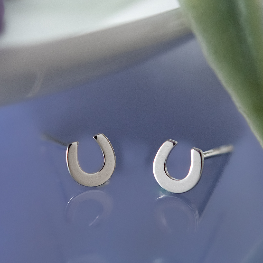 ピアス K10ホワイトゴールド