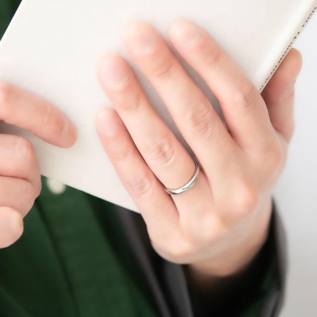 リング ステンレススチール(アガパンサス) アクセサリーPePe