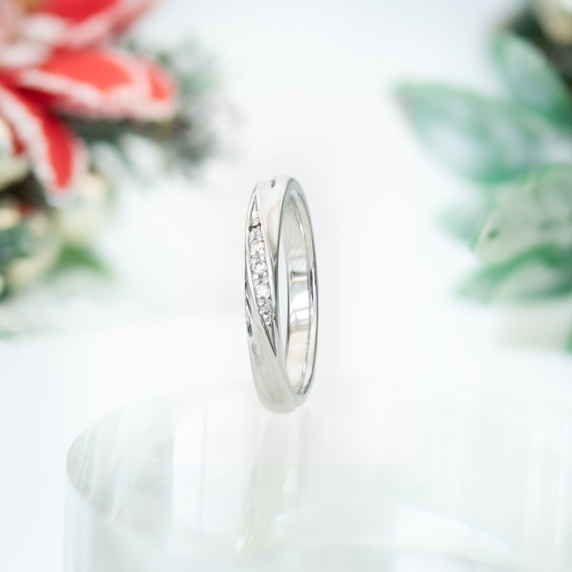 【2025 Christmas gift collection】リング サージカルステンレス ダイヤモンド