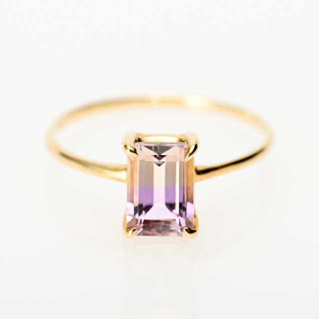 グラデーションの美しい輝き！[アメトリン]アメジスト×シトリン