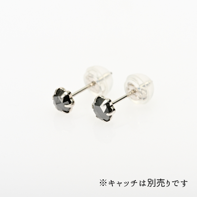 ピアス プラチナ ブラックダイヤモンド アクセサリーPePe オンラインストア