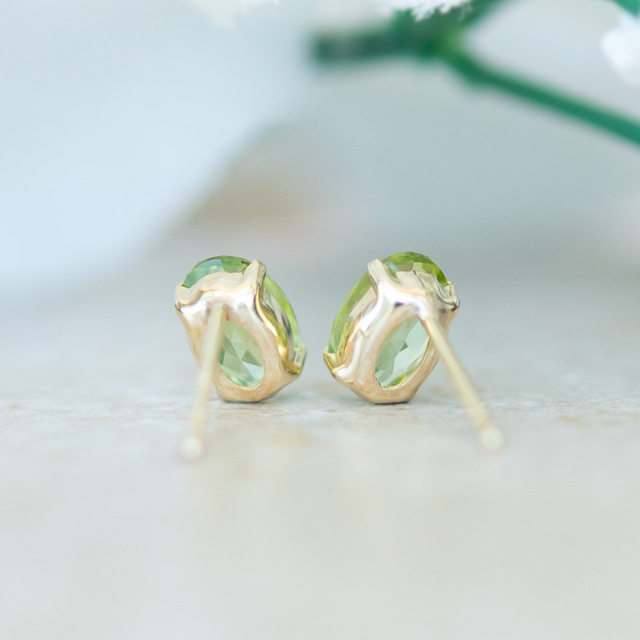 ピアス K10イエローゴールド ペリドット アクセサリーPePe オンライン