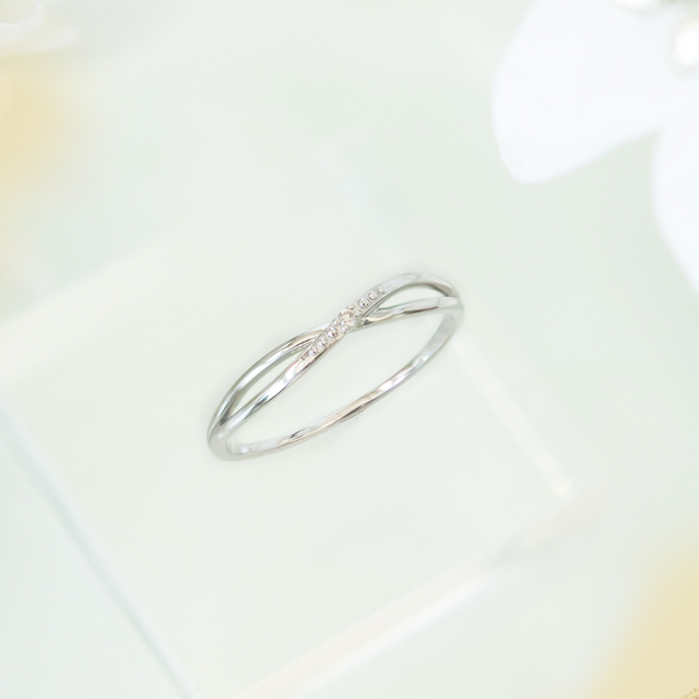 【2025 Christmas gift collection】リング プラチナ ダイヤモンド