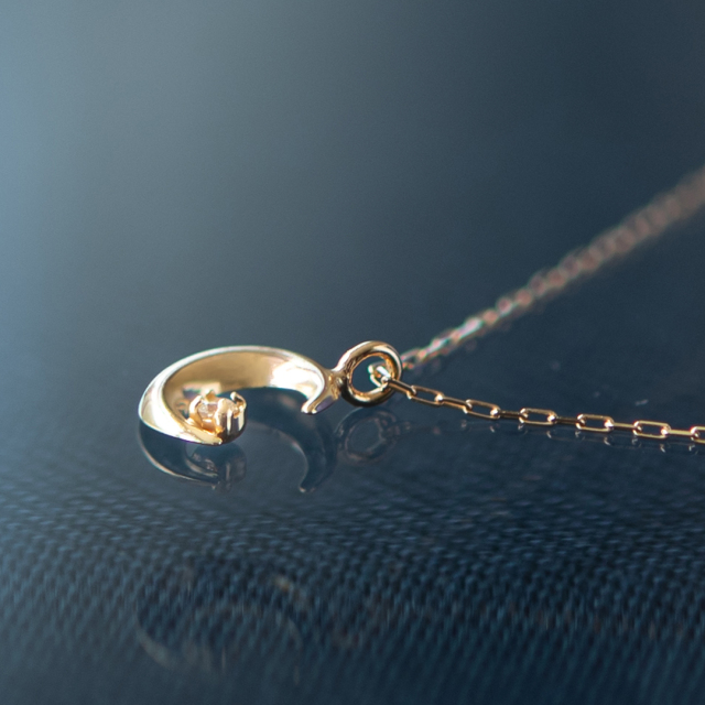 大陽 アクセサリー 28vingt-huit 567 Nature Sun Necklace K18YG Silver925