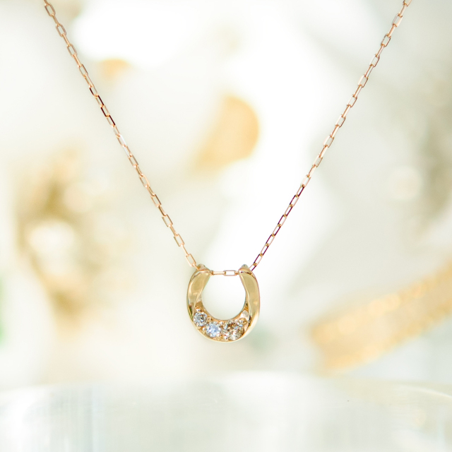 【2025 Christmas gift collection】ネックレス K10イエローゴールド ダイヤモンド