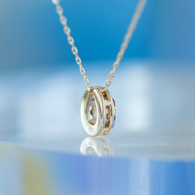 アクセサリーpepe アミュレット　K10ネックレス　新品 お守りアミュレット♪】ネックレス K10イエローゴールド マルチ