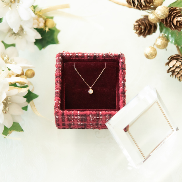 2025 Christmas gift collection】ネックレス K10ピンクゴールド