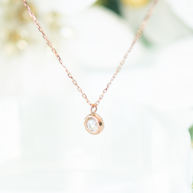 2025 Christmas gift collection】ネックレス K10ピンクゴールド