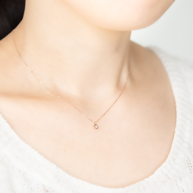 2025 Christmas gift collection】ネックレス K10ピンクゴールド