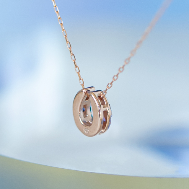 お守りアミュレット♪】ネックレス K10ピンクゴールド マルチ