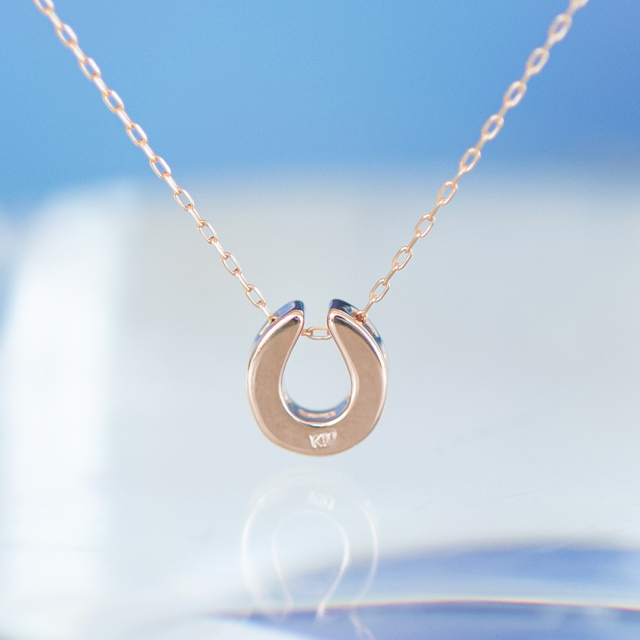 お守りアミュレット♪】ネックレス K10ピンクゴールド マルチカラー