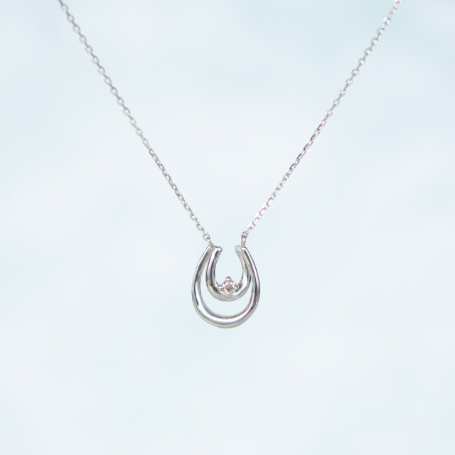 【ホワイトデー特別価格ご提供品  限定BOX付き】ネックレス シルバー925 ロジウムコーティング ダイヤモンド