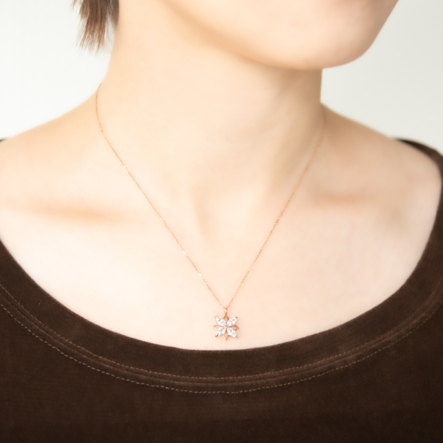 2025 Christmas gift collection】ネックレス シルバー925 ピンク