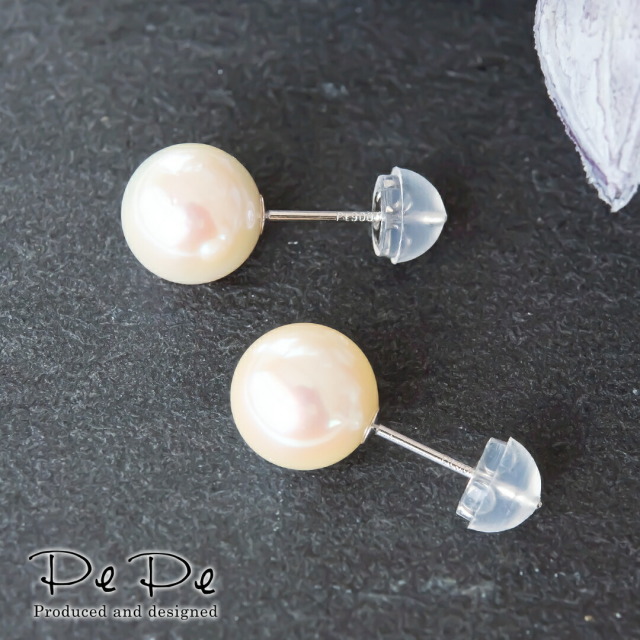 【新品・百貨店商品／総本店】1863天女級プラチナPTアコヤ真珠ピアス最強珠です 新品・百貨店商品／総本店】2022天女級プラチナPTアコヤ真珠ピアス最強