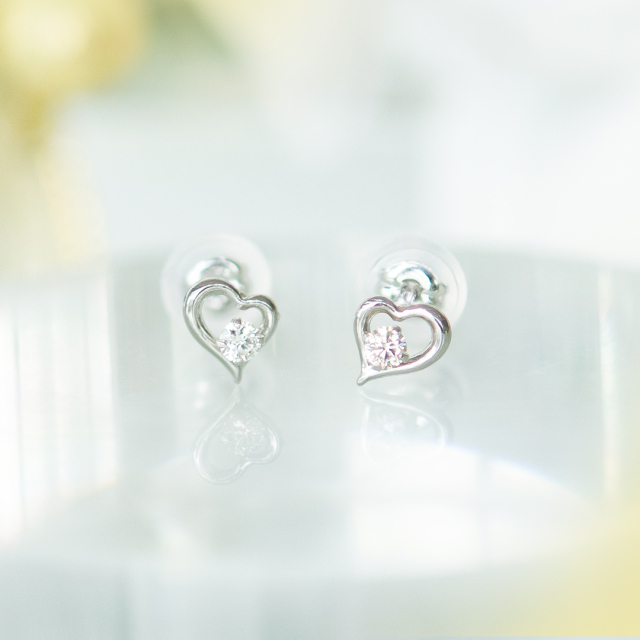 【2025 Christmas gift collection】ピアス プラチナ ダイヤモンド