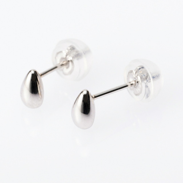 ピアス プラチナ900/Pt900 (地金)(雫/しずく/ドロップ)[6252100109  