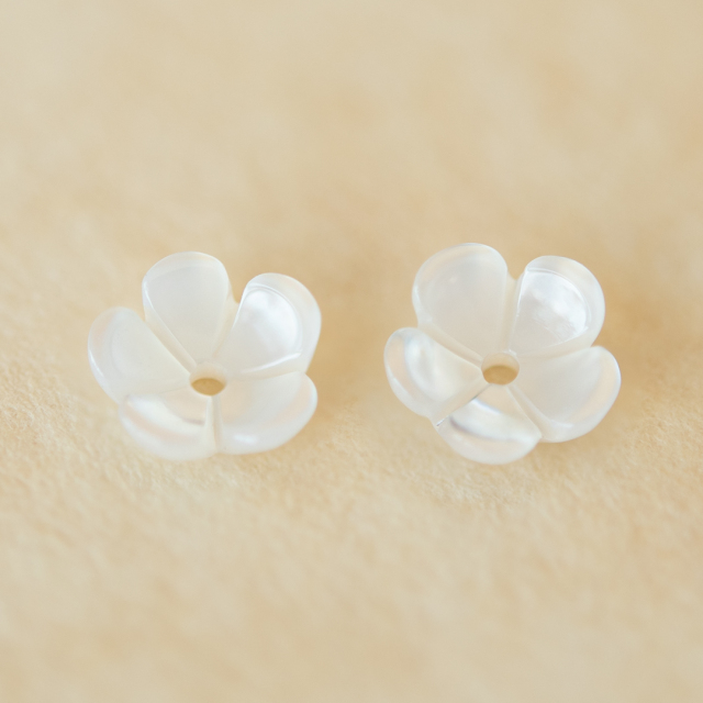 専用❀K18 お花柄 フラワー 透かしチャーム( イヤリング・ ピアス・トップ) 1_73c5726a66ec5c77e49c30e6ec98