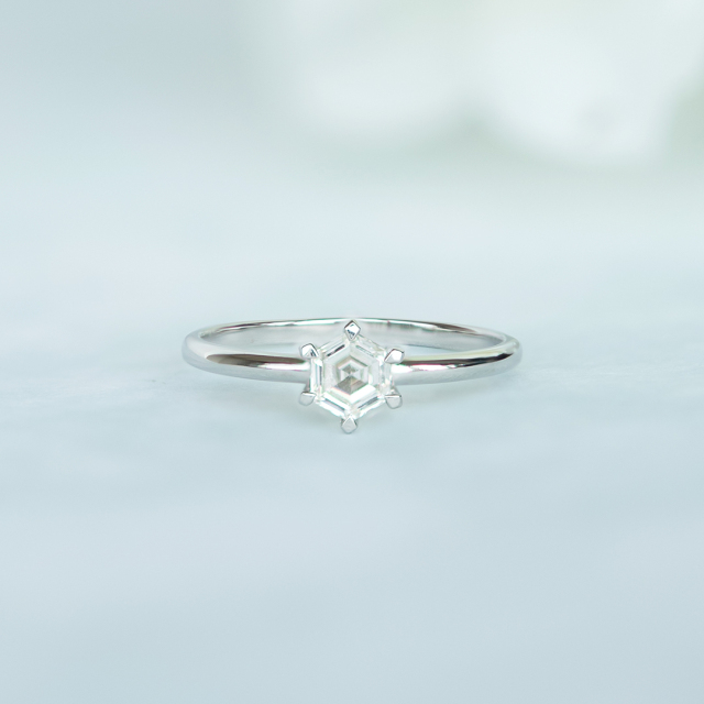 リング プラチナ ダイヤモンド0.3ctUP(JLージュエルー)(スノーフレーク