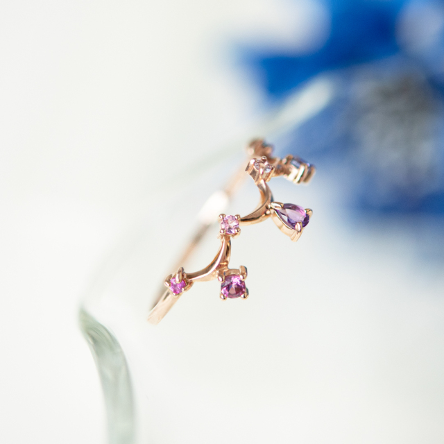 アメジスト ルース(裸石) 1.24ct オーバル (アメシスト/紫水晶