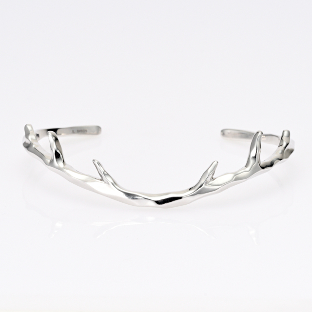 バングル(ペア) シルバー925 ロジウムコーティング(JLージュエルー