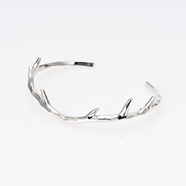 バングル(レディース) シルバー925 ロジウムコーティング(JL