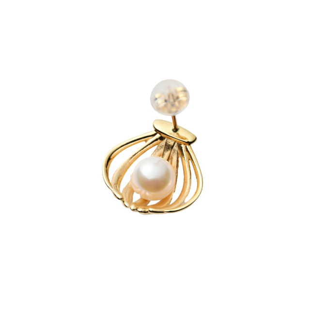 片方】JLコンペ2025大賞作品 ピアス K10イエローゴールド(JL