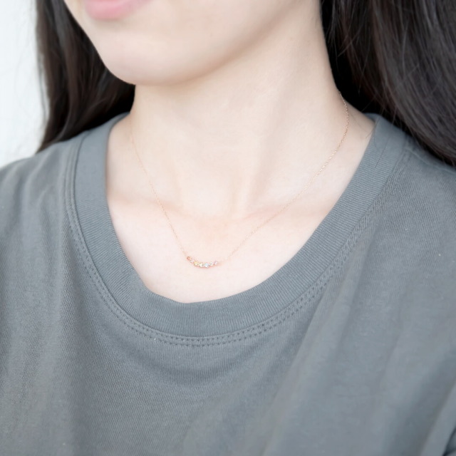 お守りアミュレット♪】 ネックレス K10ピンクゴールド マルチ