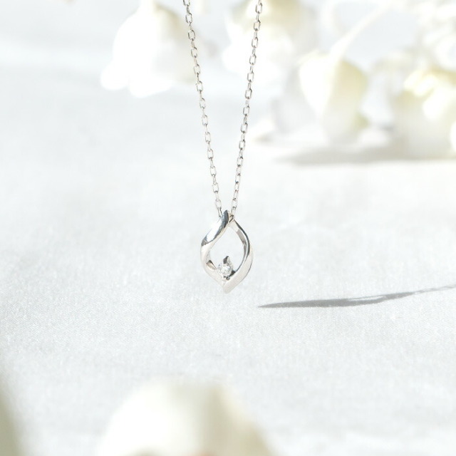 永遠の輝き！プラチナネックレス】ネックレス プラチナ ダイヤモンド  