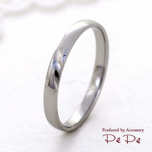 プラチナ900 マリッジリング (メンズ)(Serieux/ミント)[9295100115]