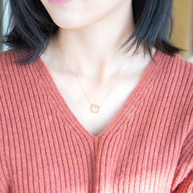お守りジュエリーアミュレット♪】 ネックレス K10イエローゴールド 