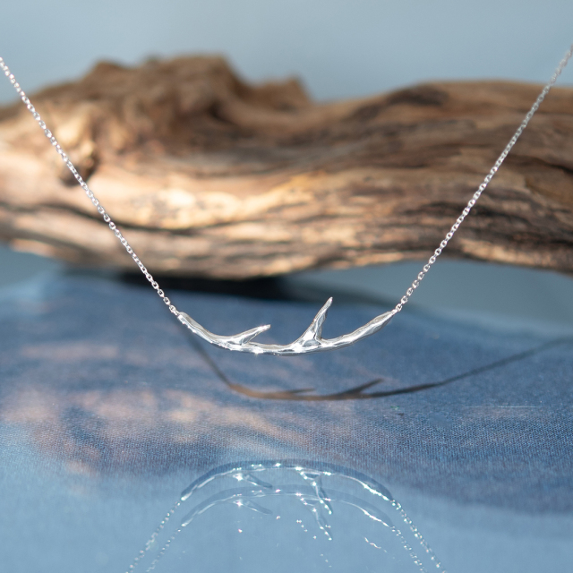 ネックレス シルバー925 ロジウムコーティング(JLージュエルー)(野生