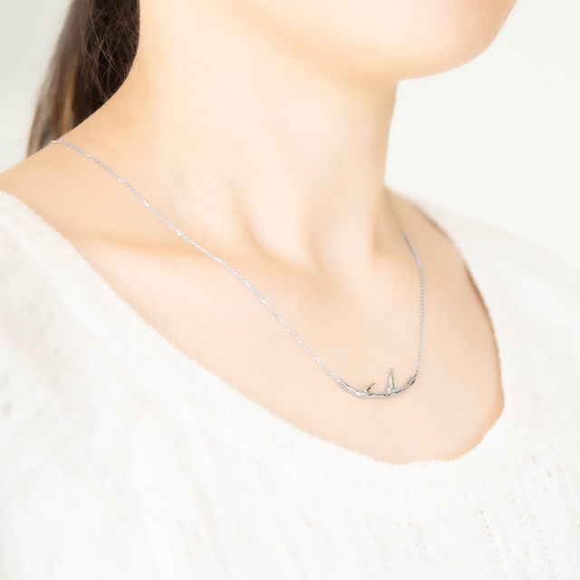 ネックレス シルバー925 ロジウムコーティング(JLージュエルー)(野生