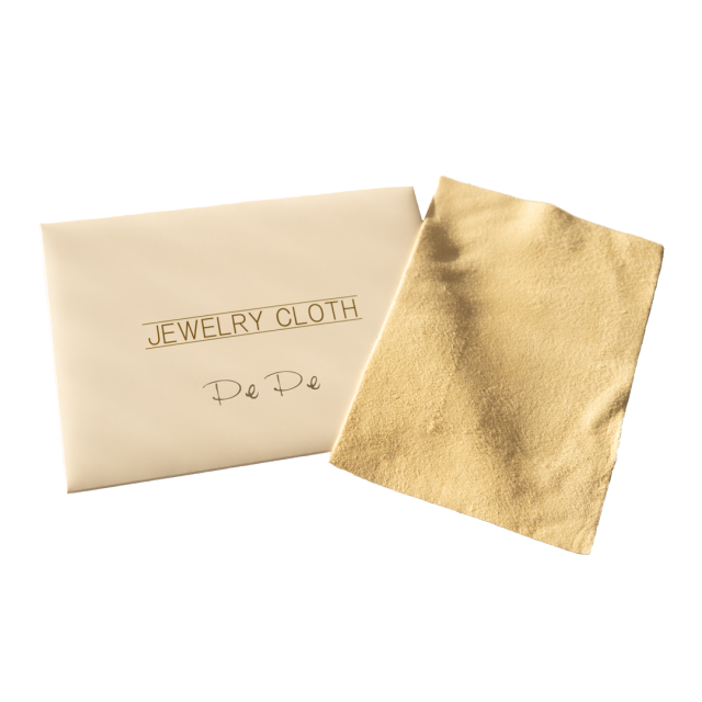 ジュエリー磨き】ジュエリークロス セーム革 アクセサリーPePe