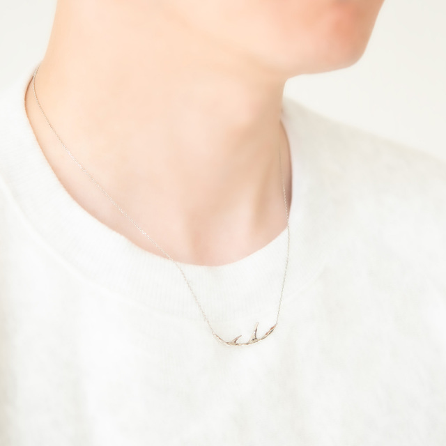 ネックレス シルバー925 ロジウムコーティング(JLージュエルー)(野生