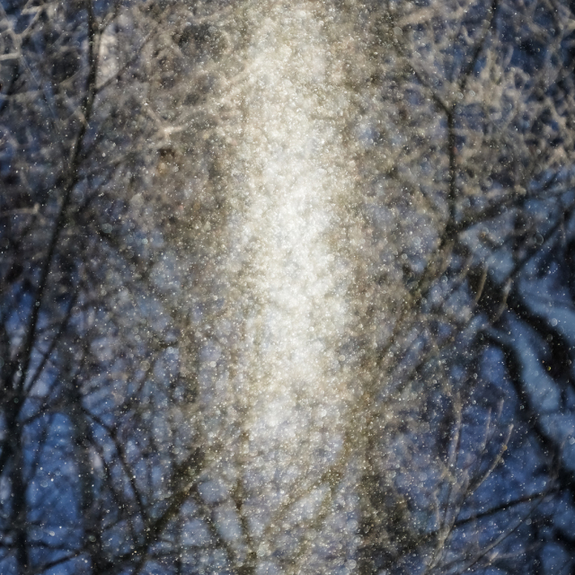 ネックレス プラチナ900 ブルートパーズ ダイヤモンド合計0.04ct