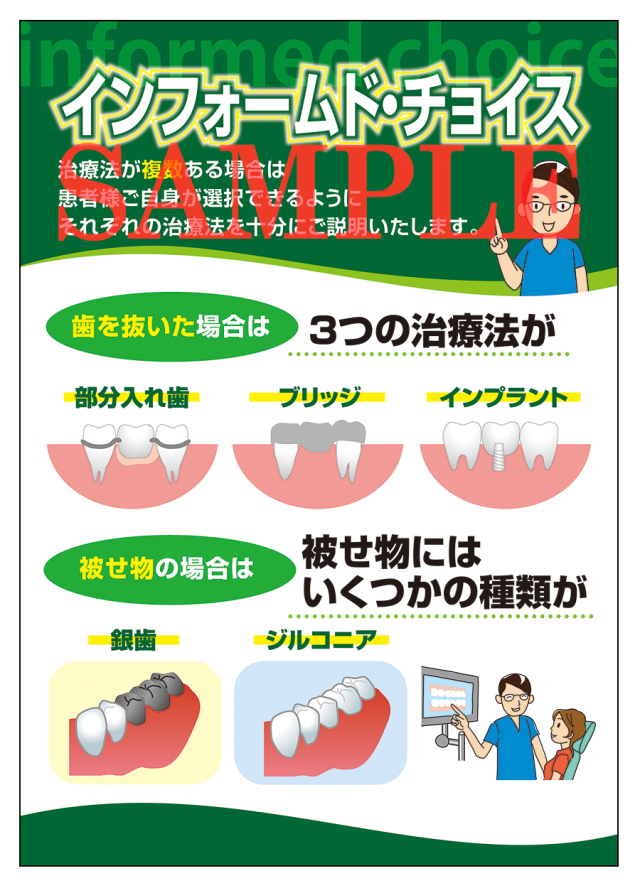 歯科用ポスター（A3サイズ）