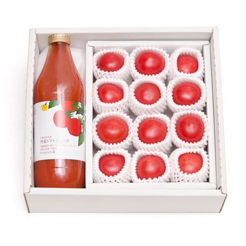 トマトとトマトジュースセット