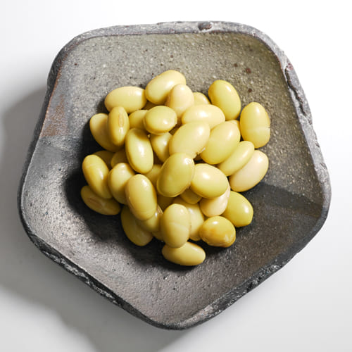 青大豆　吉川在来　茹でたもの