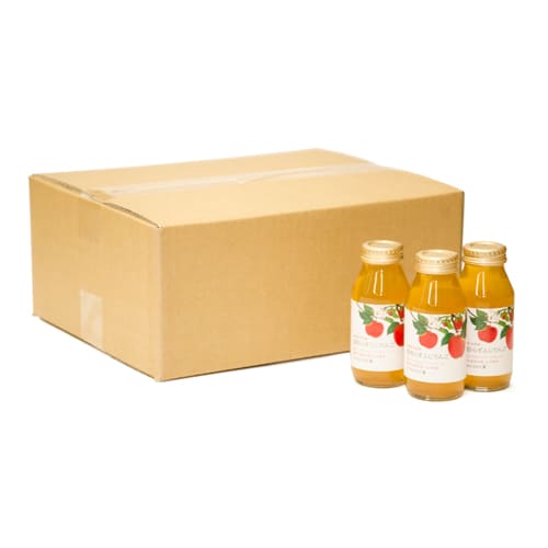 葉とらずフジりんごジュース小瓶30本