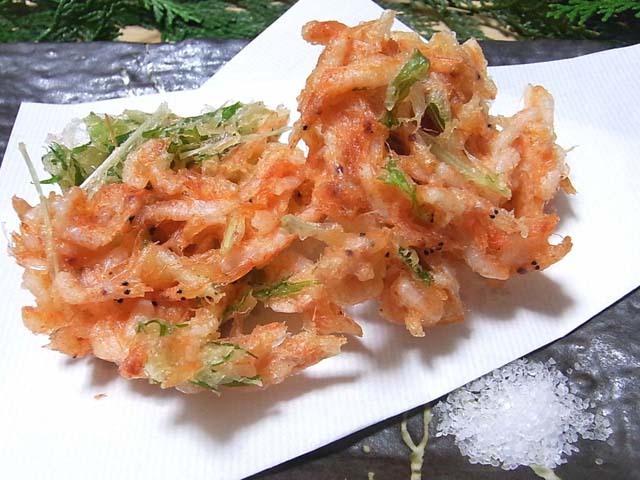 【生冷】生さくら海老・静岡県由比産 生さくら海老のかき揚げ