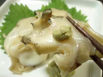 冷つぶ貝・銀の滴