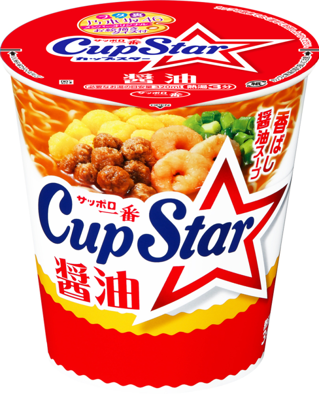 サッポロ一番 カップスター 醤油 12食入り(通常版)