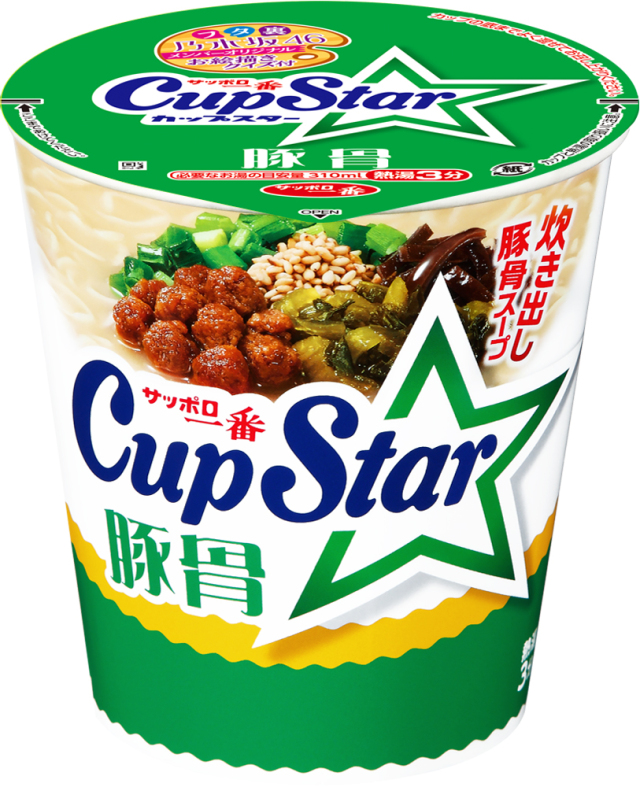 サッポロ一番 カップスター 豚骨 12食入り(通常版)