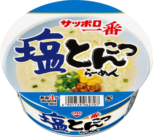 サッポロ一番 塩とんこつらーめんどんぶり 12食入り