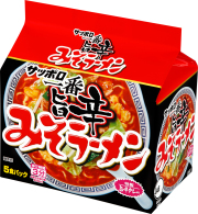 サッポロ一番 みそラーメン 旨辛 (5食パック×6入り)