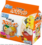 サッポロ一番 みそラーメン (5食パック×6入り)  ※ポケモンパッケージ
