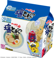 サッポロ一番 塩とんこつらーめん (5食パック×6入り) ※ポケモンパッケージ
