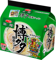サッポロ一番 旅麺 博多 豚骨ラーメン (5食パック×6入り) (ご当地パッケージ）
