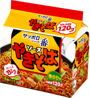 サッポロ一番 ソースやきそば (5食パック×6入り)